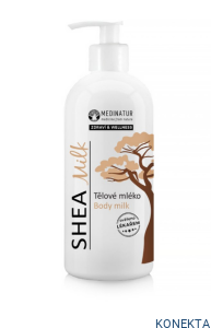 Shea Milk - 300 ml- Nawilzajace mleczko do ciala z maslem SHEA